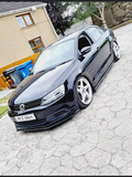 Mk6 Jetta Side Extensions Gloss black