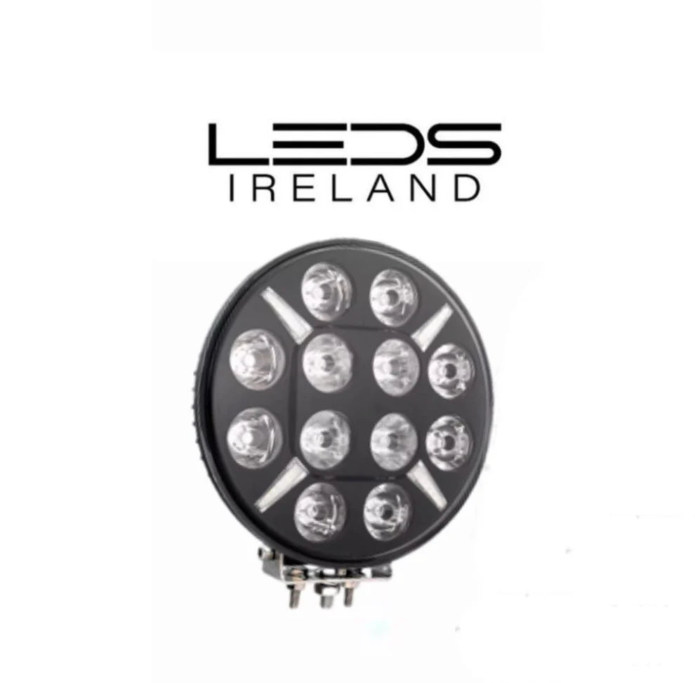 Atomic X 9 inch Spotlamp with Amber & White DRL