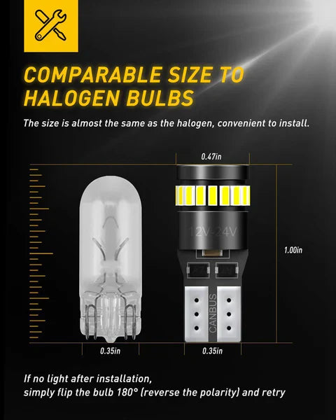Auxito T10 (W5W) 12/24V