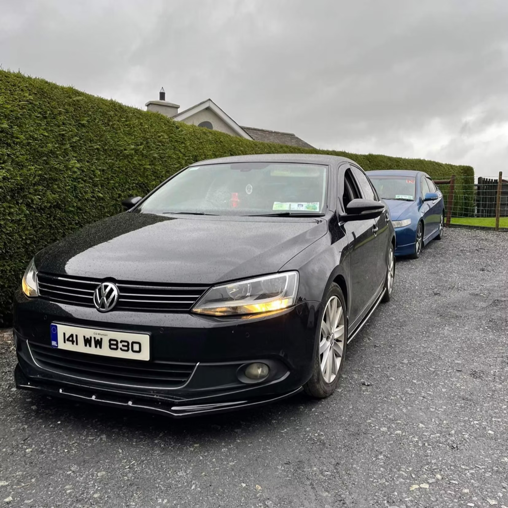 Mk6 Jetta Front Gloss Splitter